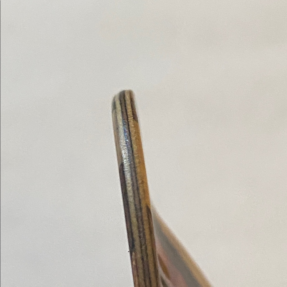 Striped Wooden Fingerboard Deck - Picture 3 of 4